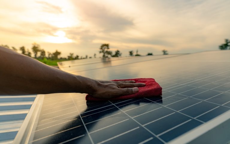 residential solar panel washing Plantation